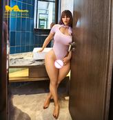 IronTech US stock Factory wholesale 156cm lifelike american silicone adults sex doll realistic big fat ass sex doll invented by automaticwoman
